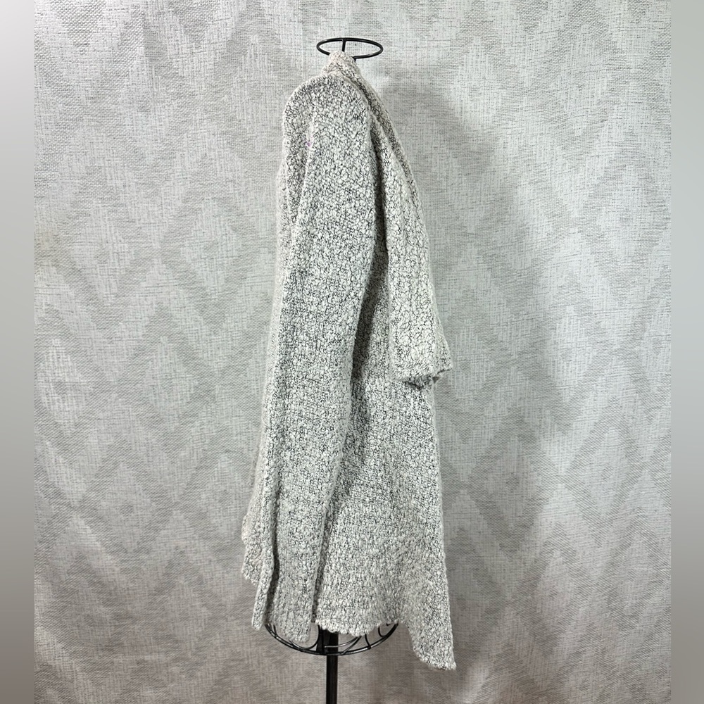 Alya grey knit waterfall cardigan size S - Picture 4 of 8